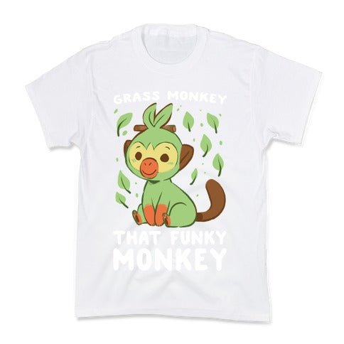 Grass Monkey, That Funky Monkey - Grookey Kid's Tee